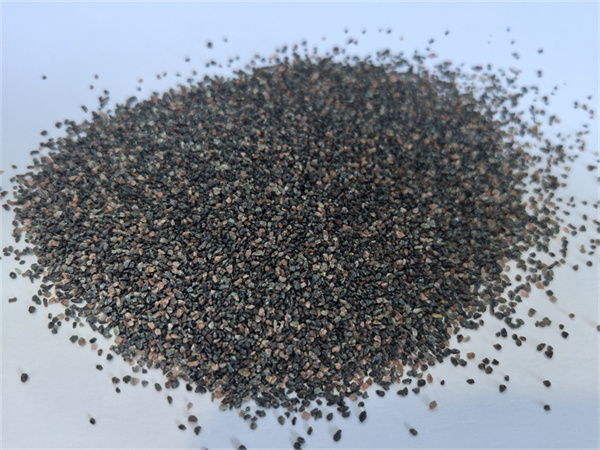 Areia granada verde para jato de areia, granulometria 20-40/30-60 mesh Areia granada verde para jato de areia, granulometria 20-40/30-60 mesh